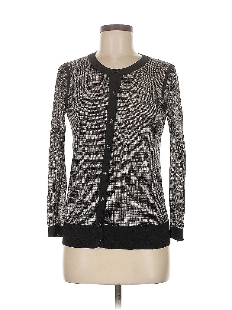 Pre-owned Ann Taylor Loft Long Sleeve Top Gray Square Neckline Tops