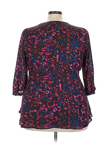 Torrid 3/4 Sleeve Blouse (view 2)