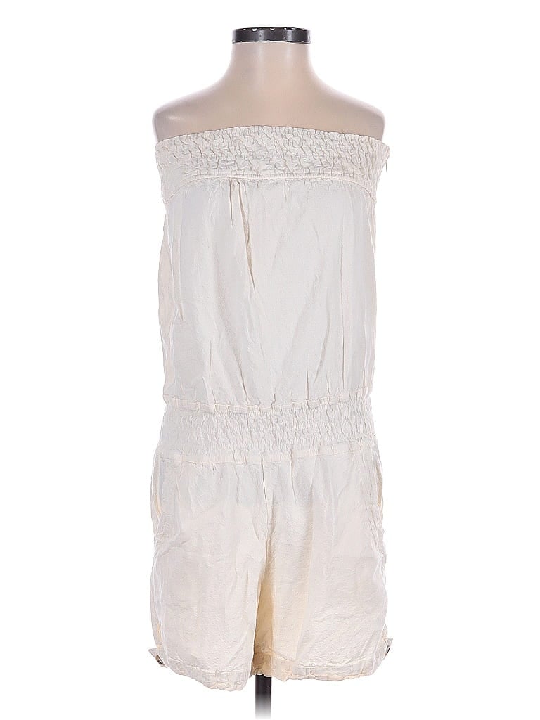 Pre-owned Assorted Brands Romper In White