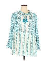 Belle By Kim Gravel 3/4 Sleeve Blouse