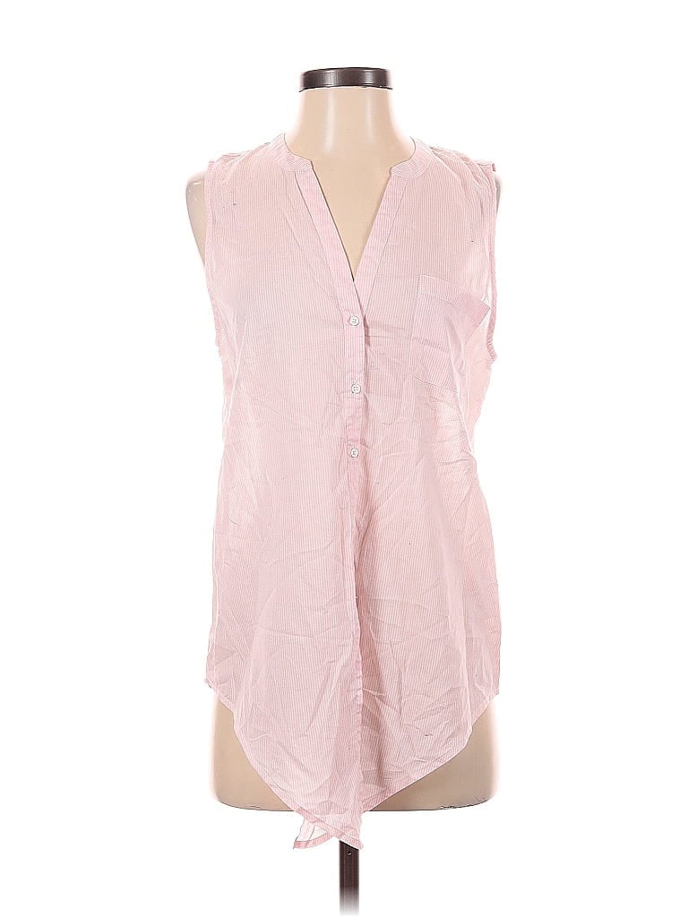 Pre-owned Joie Sleeveless Blouse In Pink