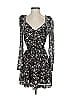 Intermix Paisley Black Casual Dress Size 00 - photo 1