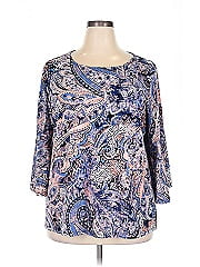 Jones Studio 3/4 Sleeve Blouse