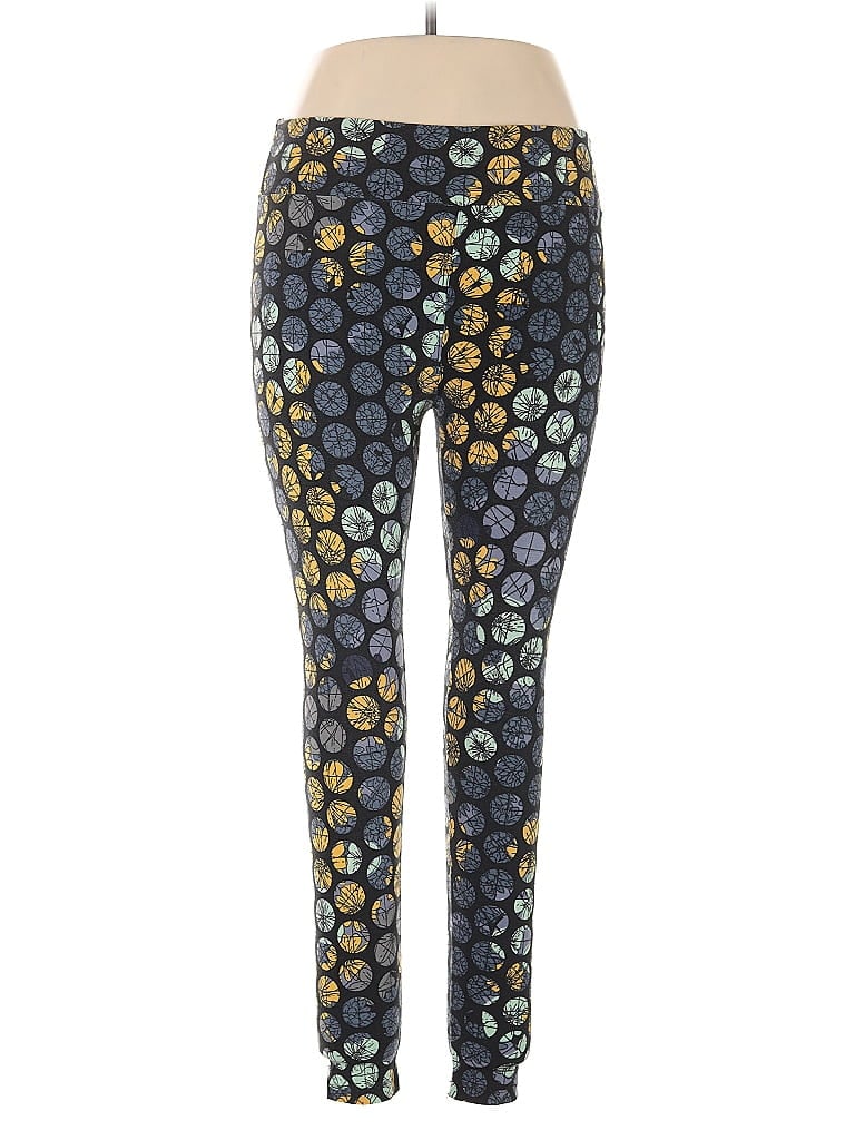 Pre-owned Lularoe Active Pants In Blue