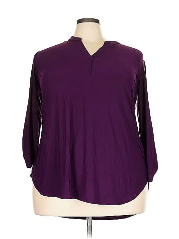 Cato 3/4 Sleeve Blouse (view 1)