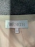 Worth Solid Ivory Formal Skirt Size 8 - photo 3