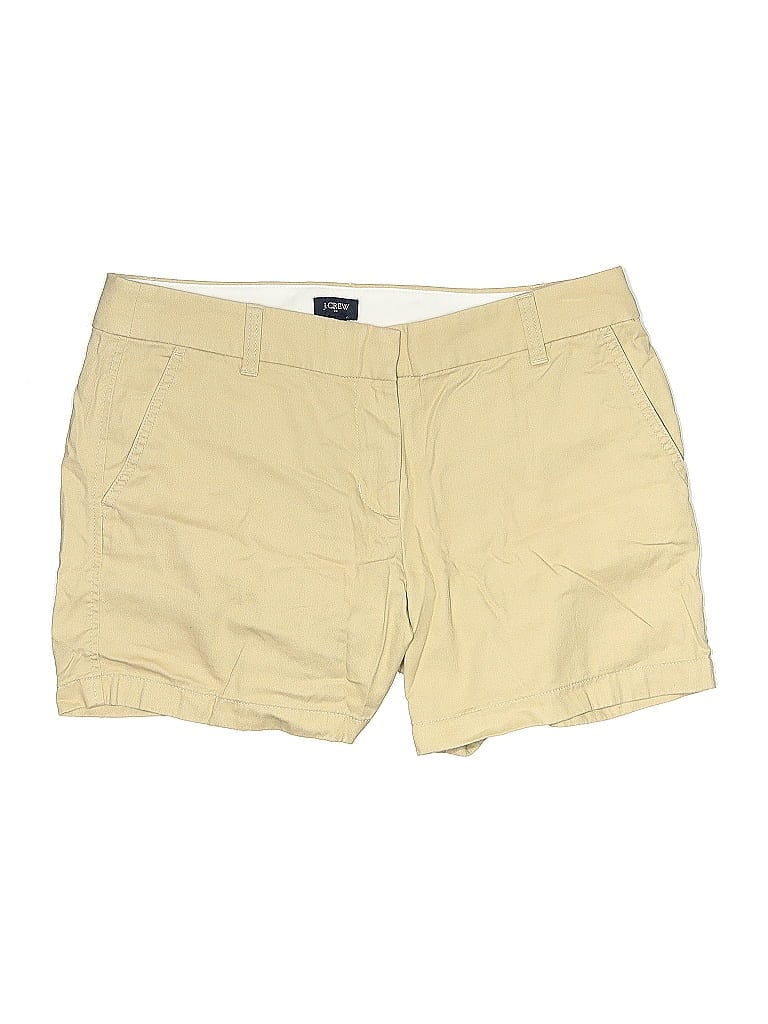 Pre-owned J.crew Factory Store Khaki Shorts In Brown