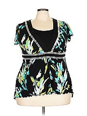 Notations Short Sleeve Blouse