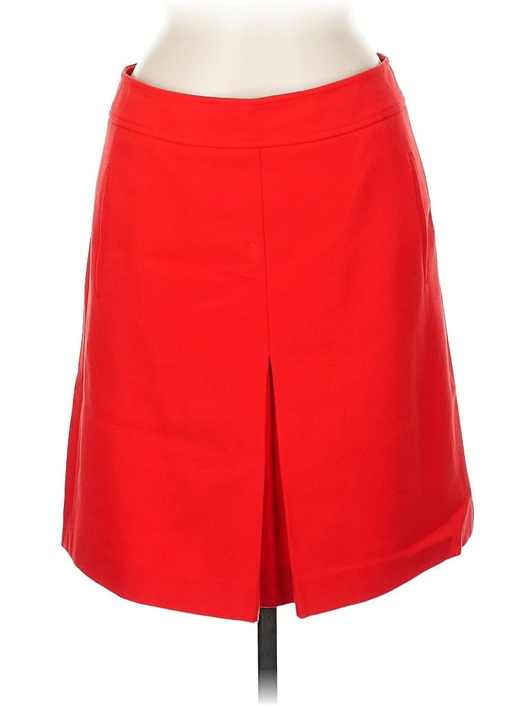 Pre-owned Ann Taylor Loft Formal Skirt In Red