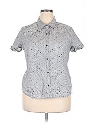 Liz Claiborne Career Short Sleeve Button Down Shirt