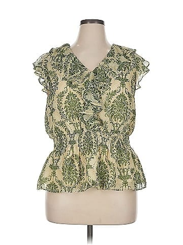 Skies Are Blue Sleeveless Blouse (view 1)