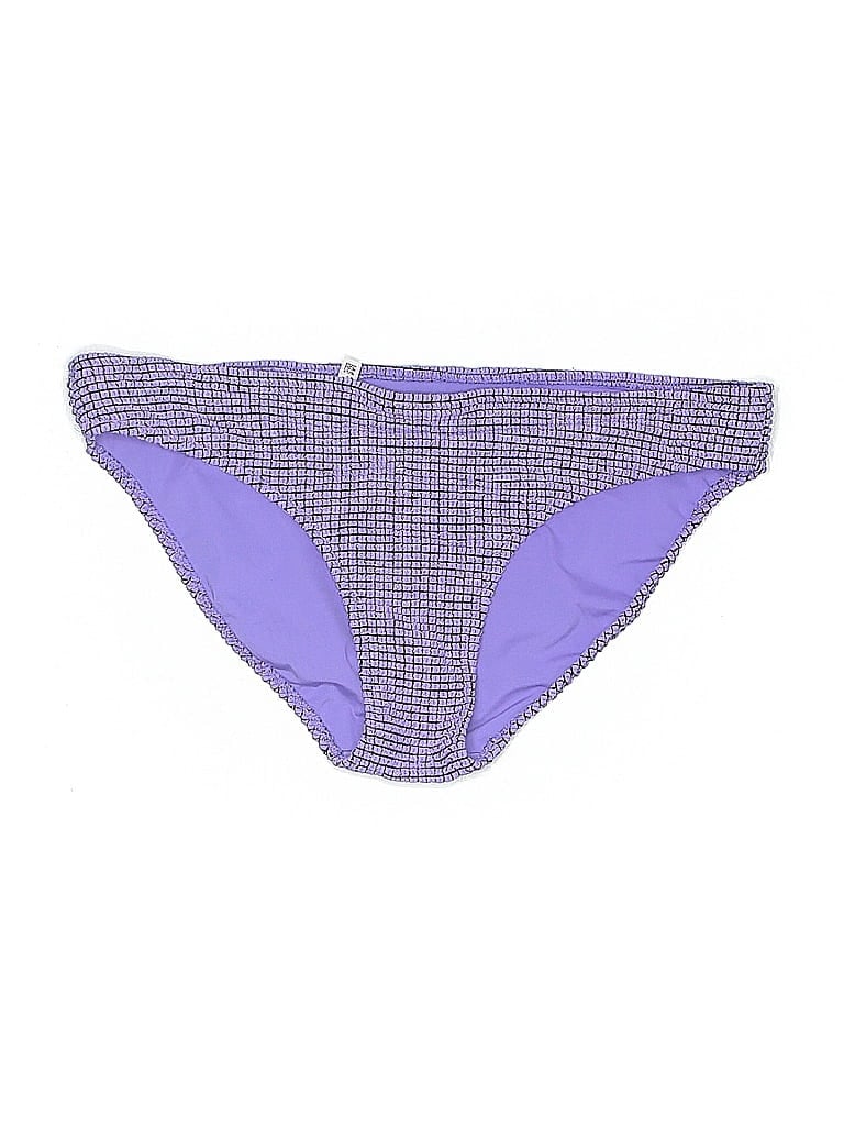 Pre-owned Aerie Swimsuit Bottoms In Purple