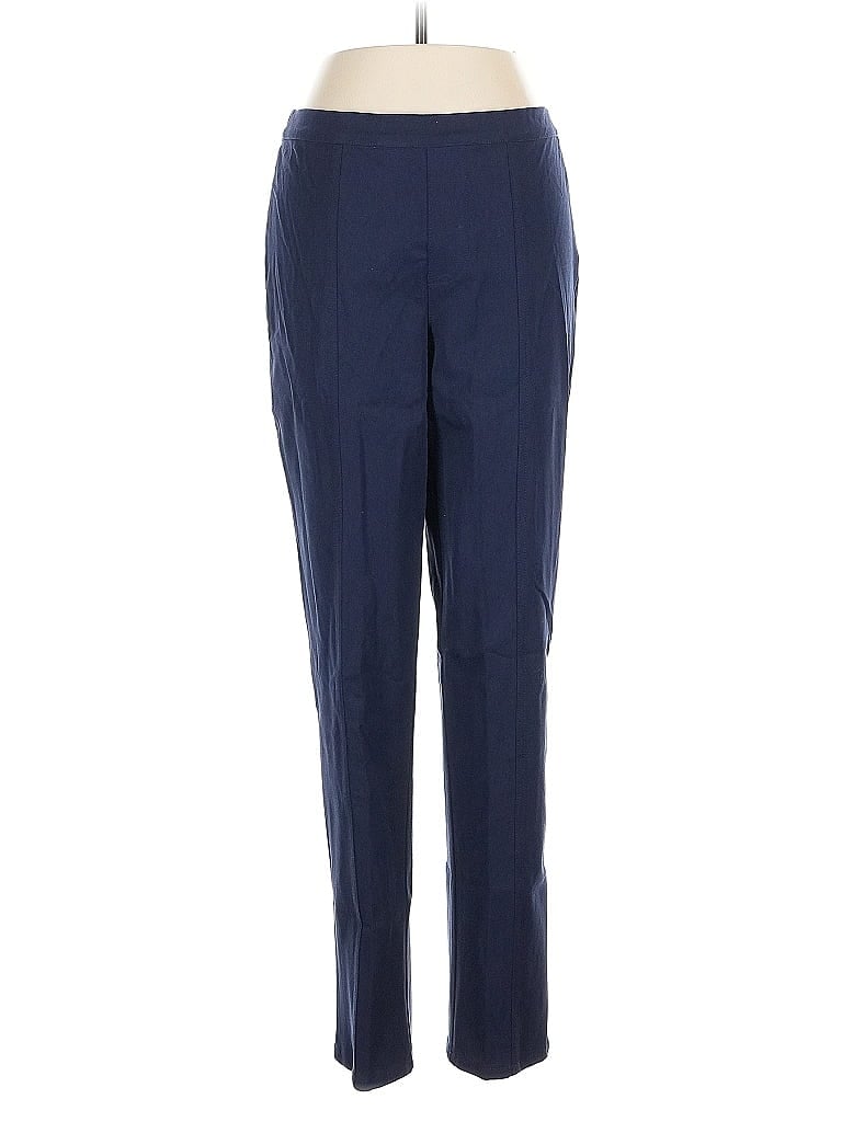 Isaac Mizrahi LIVE! Solid Blue Dress Pants Size 6 - photo 1
