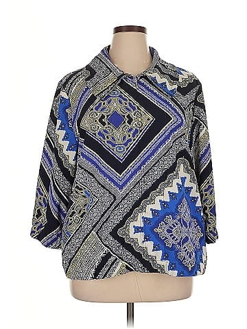 Zenergy by Chico's 3/4 Sleeve Blouse (view 1)
