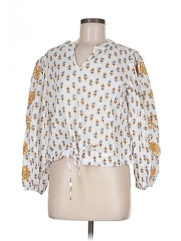 Solitaire 3/4 Sleeve Blouse (view 1)