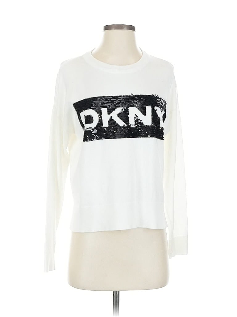 Click to view more detailed imagery on our partner's website Pre-owned Dkny Sweatshirt In White