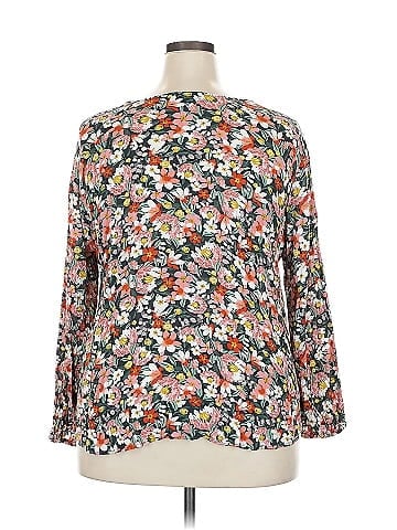 Ann Taylor LOFT 3/4 Sleeve Blouse (view 2)