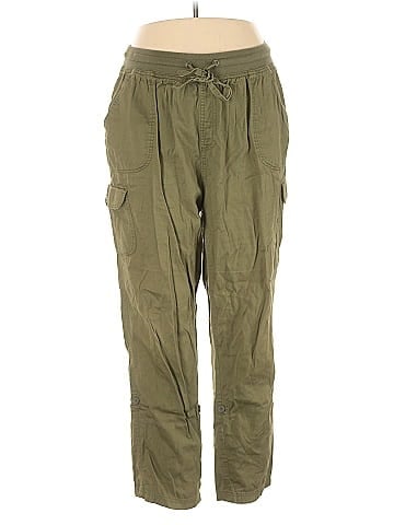 Woman Within Cargo Pants (view 1)