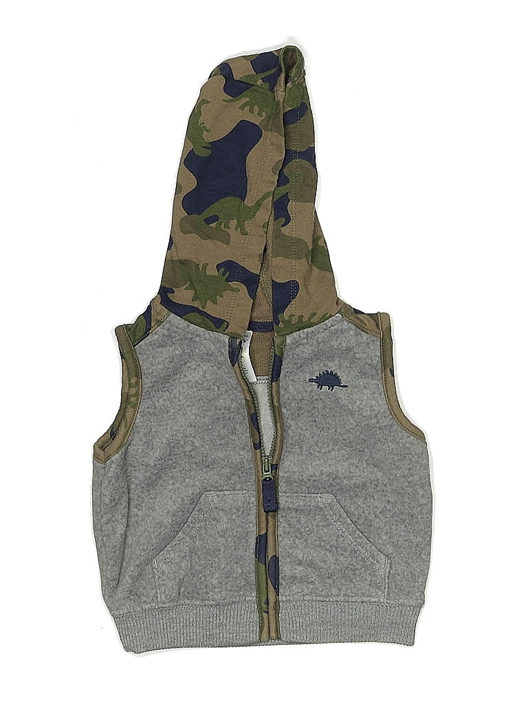 Click to view more detailed imagery on our partner's website Pre-owned Carter's Babies' Vest In Gray