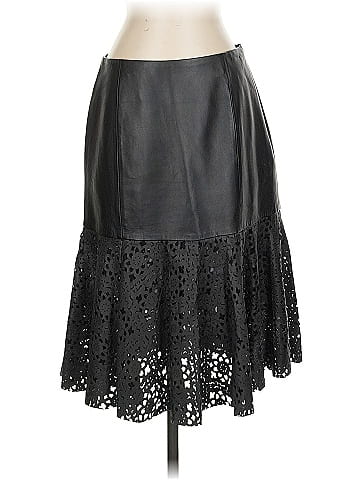 Carlisle Faux Leather Skirt (view 1)