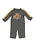 Under Armour 100% Polyester Gray Long Sleeve Onesie Size 3-6 mo - photo 1