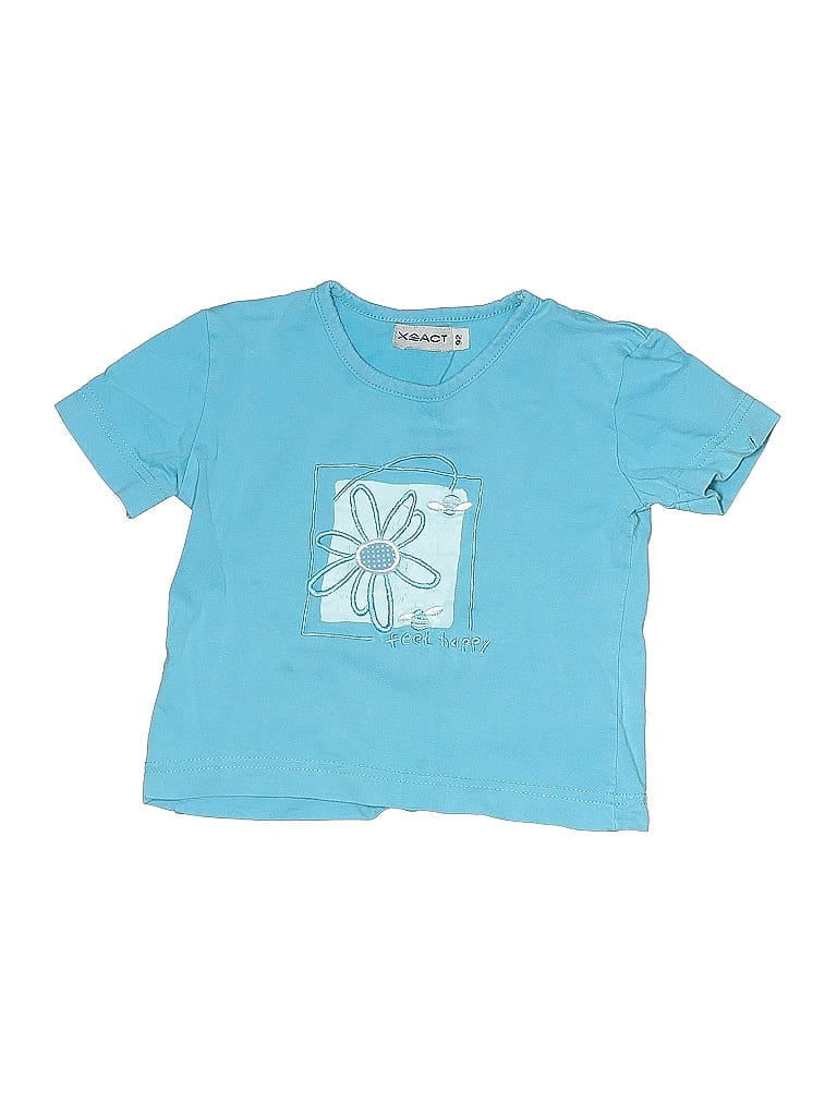 Pre-owned Assorted Brands Kids' Short Sleeve T-shirt In Blue