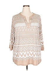 Susan Graver 3/4 Sleeve T Shirt