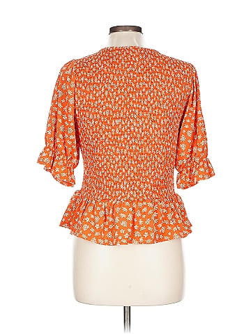 MELLODAY Short Sleeve Blouse (view 2)