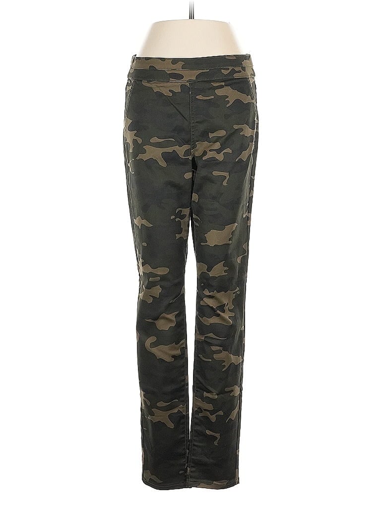 Soho JEANS NEW YORK & COMPANY Camo Green Active Pants Size M - photo 1