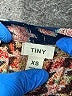 Tiny 100% Rayon Paisley Blue Casual Dress Size XS - photo 7