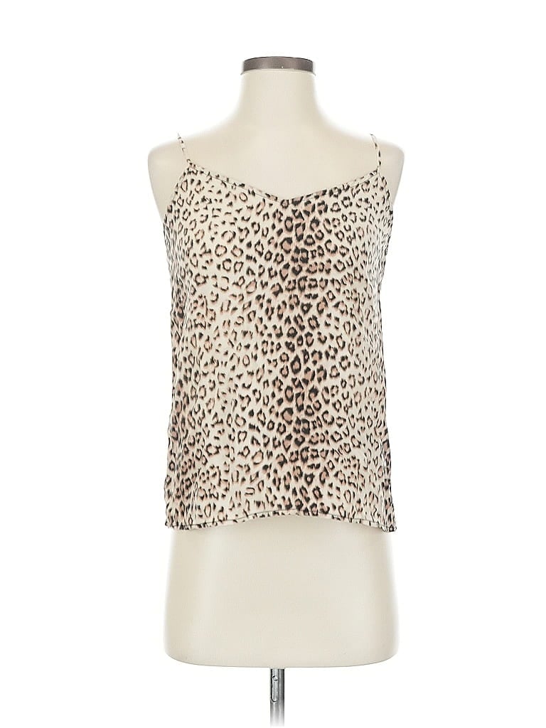 Click to view more detailed imagery on our partner's website Pre-owned Equipment Sleeveless Top Tan Sweetheart Neckline Tops In Brown