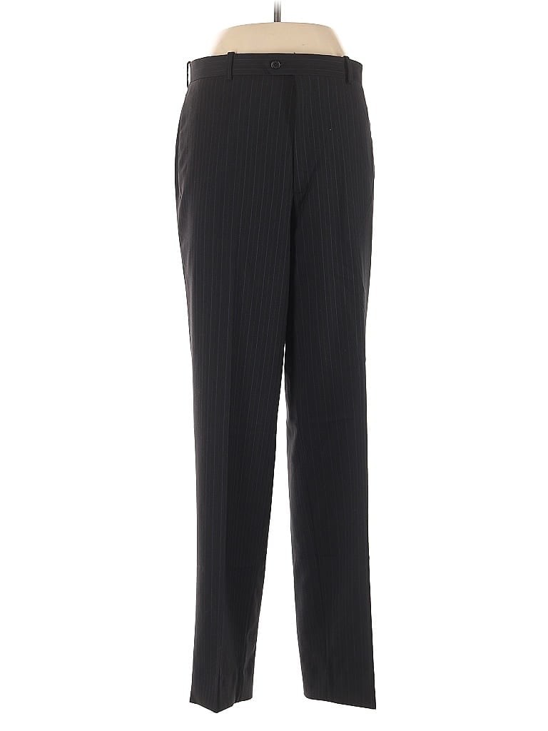 ALFANI Pre-owned Wool Pants In Black