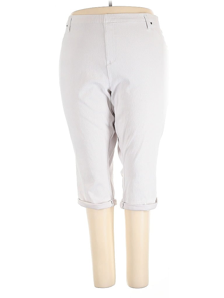 Pre-owned Terra & Sky Casual Pants In Gray