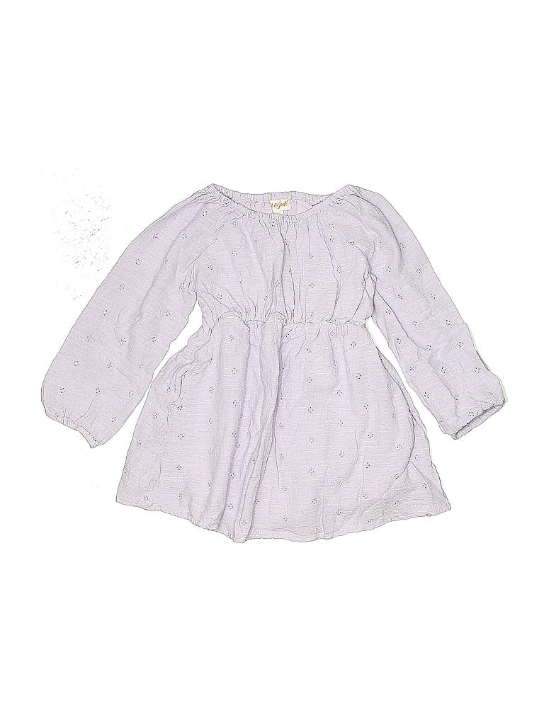 Pre-owned Cat & Jack Kids' Dress In Purple