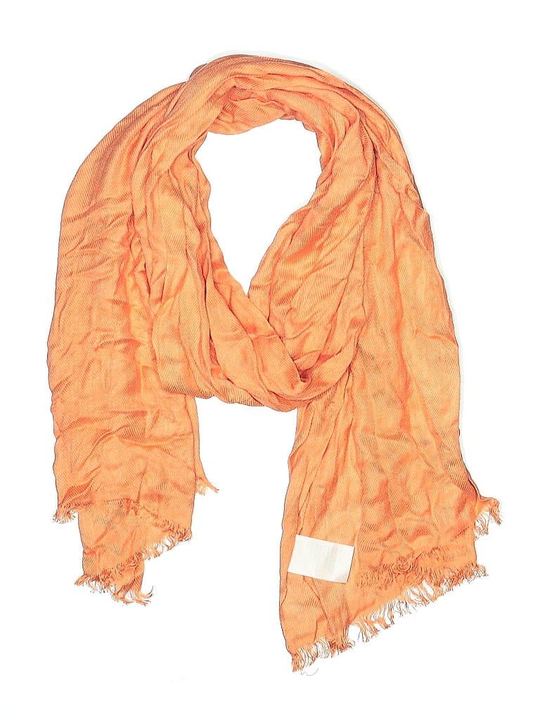 Pre-owned Unbranded Scarf In Orange