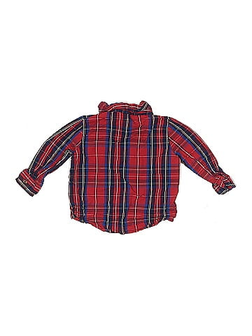 Little Me Long Sleeve Button-Down Shirt (view 2)