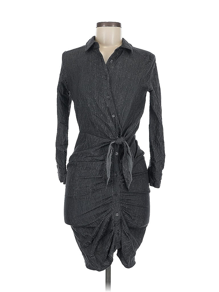 Pre-owned Peyton Jensen Casual Dress In Gray