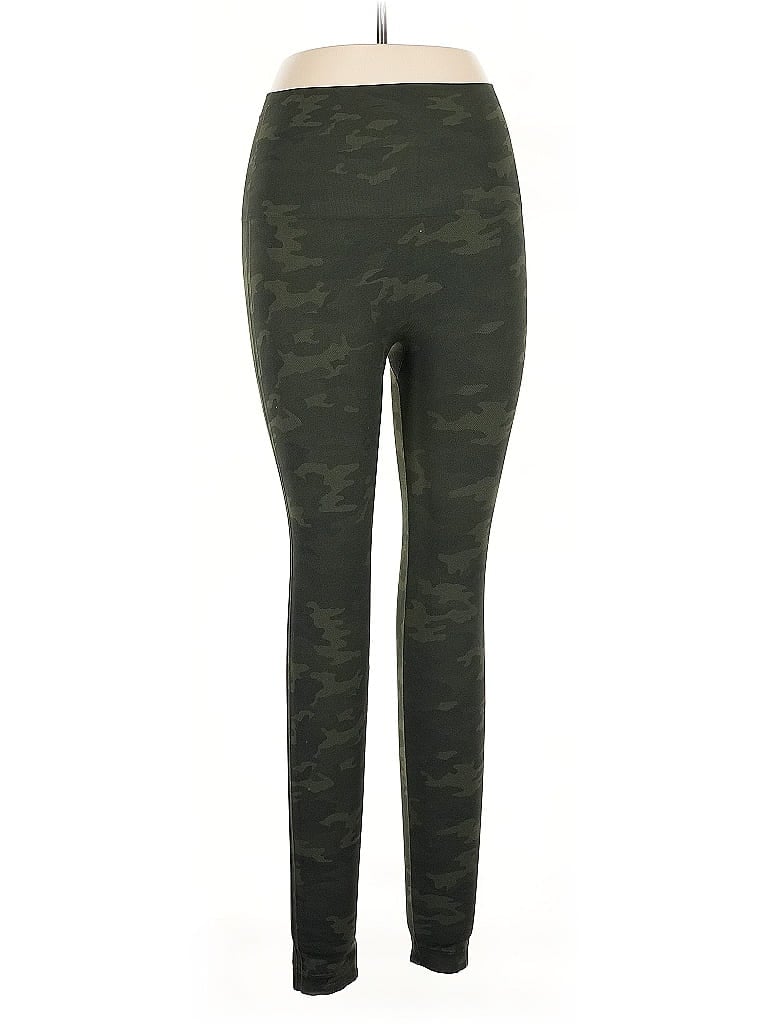 SPANX Pre-owned Leggings In Green