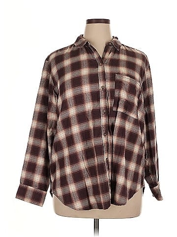 Abercrombie & Fitch Long Sleeve Button-Down Shirt (view 1)