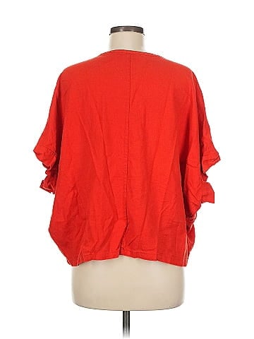 Marc New York Andrew Marc Short Sleeve Blouse (view 2)