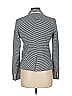 Gap Stripes Gray Black Blazer Size 6 - photo 2
