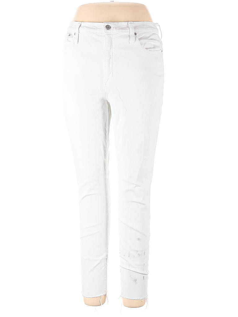 Pre-owned J.crew Factory Store Jeans In White