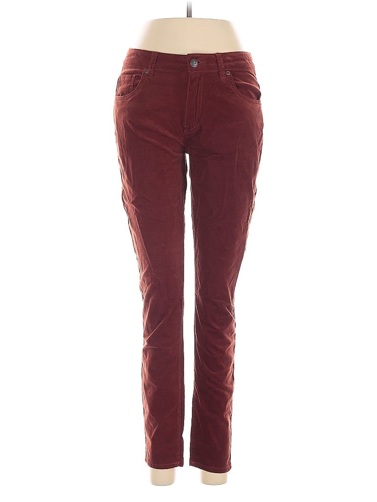 Pre-owned Harper Heritage Casual Pants In Burgundy