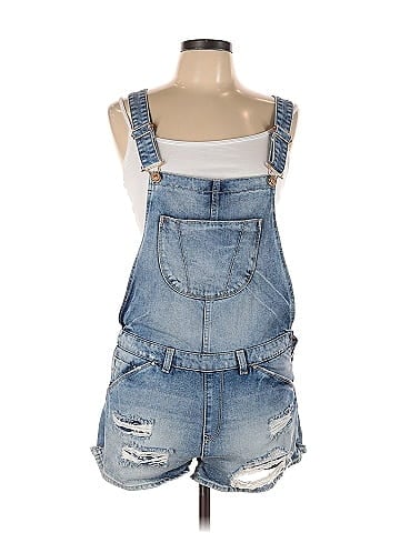 Trafaluc by Zara Overall Shorts (view 1)