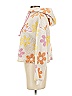 Barbie 100% Polyester Floral Yellow Ivory Pullover Sweater Size XS - photo 5