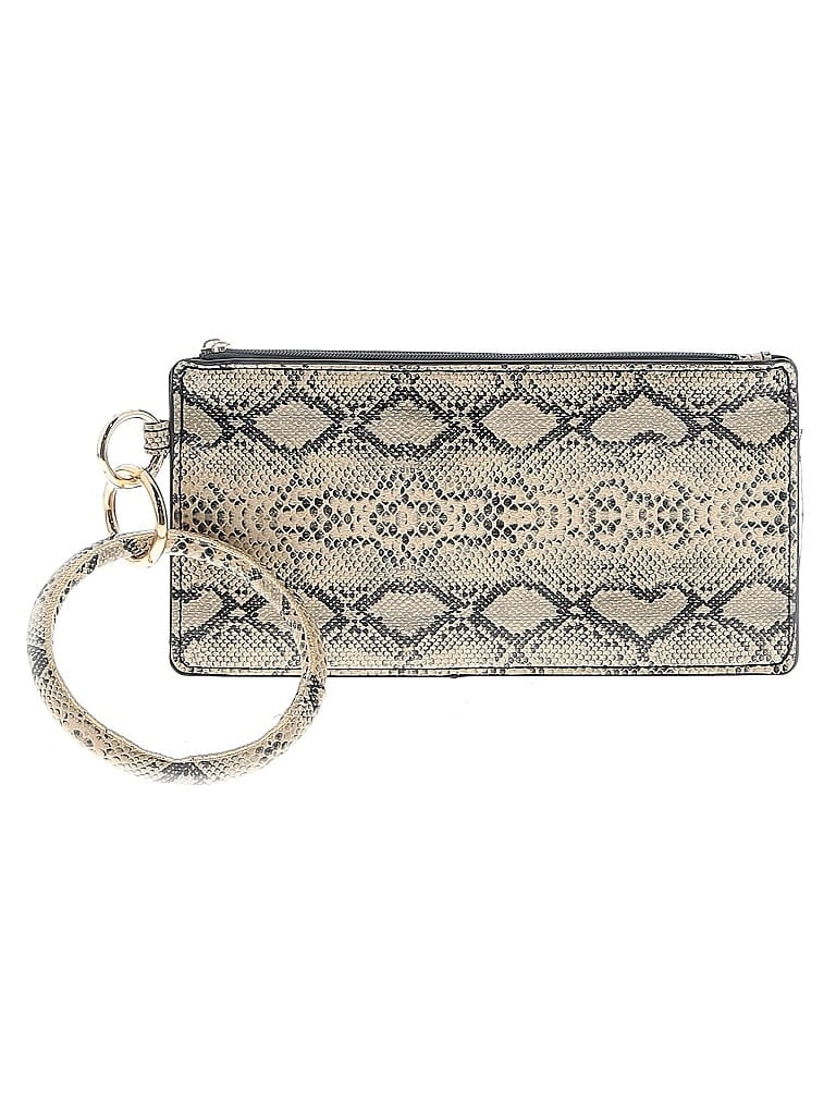 Pre-owned Unbranded Wristlet In Brown