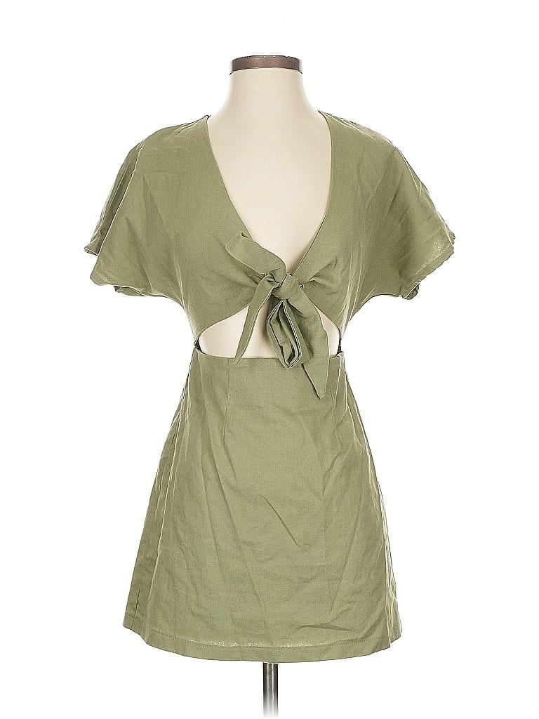 Pre-owned Polly Casual Dress In Green