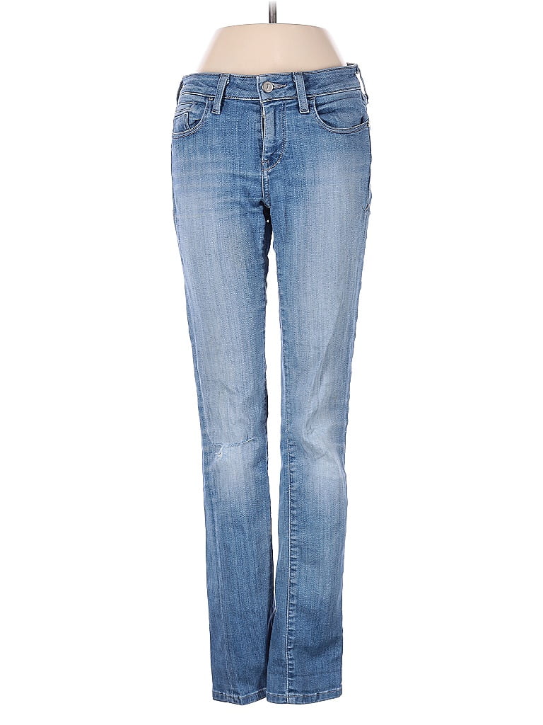 Pre-owned Pilcro And The Letterpress Jeans In Blue