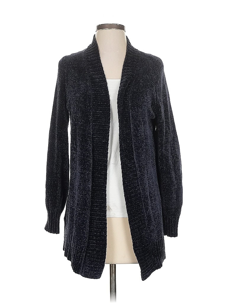 Pre-owned Ann Taylor Loft Cardigan Sweater In Gray