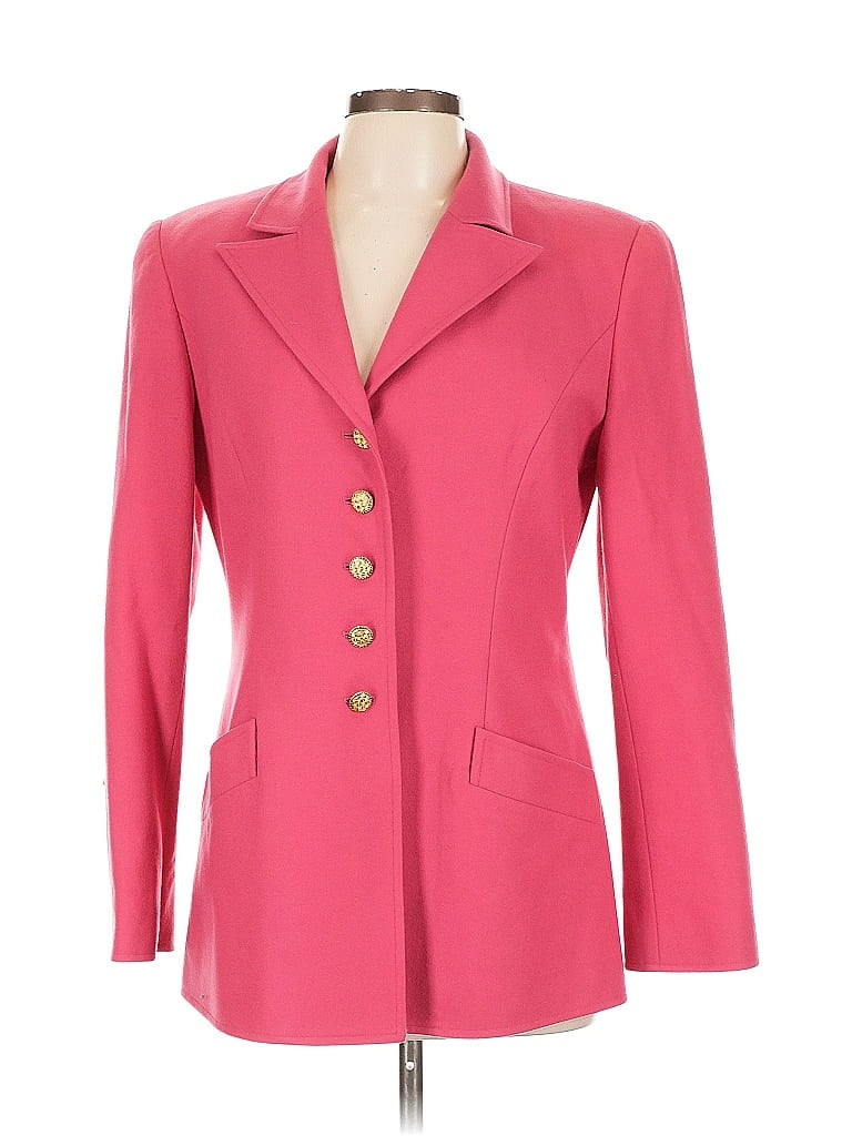 Carlisle Pink Wool Blazer Size 10 - photo 1